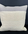 Turkish Hemp Pillow Cushion Natural Beige SkyBlue Cushion Cover 20x20 #18156