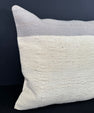 Turkish Hemp Pillow Cushion Natural Beige SkyBlue Cushion Cover 20x20 #18156