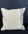 Turkish Hemp Pillow Cushion Natural Beige SkyBlue Cushion Cover 20x20 #18156