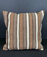 Turkish Hemp Pillow Cushion Natural Beige Brown Cushion Cover 20x20 #18193