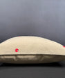 Turkish Hemp Pillow Cushion Natural Beige Red Cushion Cover 20x20 #18173