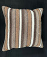 Turkish Hemp Pillow Cushion Natural Beige Brown Cushion Cover 20x20 #18190