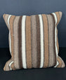 Turkish Hemp Pillow Cushion Natural Beige Brown Cushion Cover 20x20 #18190