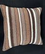 Turkish Hemp Pillow Cushion Natural Beige Brown Cushion Cover 20x20 #18188