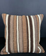 Turkish Hemp Pillow Cushion Natural Beige Brown Cushion Cover 20x20 #18188
