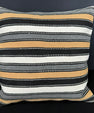 Turkish Hemp Pillow Cushion Natural Beige Black Cushion Cover 20x20 #18160