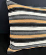Turkish Hemp Pillow Cushion Natural Beige Black Cushion Cover 20x20 #18160
