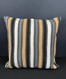 Turkish Hemp Pillow Cushion Natural Beige Black Cushion Cover 20x20 #18160