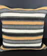 Turkish Hemp Pillow Cushion Natural Beige Black Cushion Cover 20x20 #18169