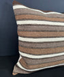 Turkish Hemp Pillow Cushion Natural Beige Brown Cushion Cover 20x20 #18145