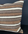 Turkish Hemp Pillow Cushion Natural Beige Brown Cushion Cover 20x20 #18145