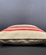 Turkish Hemp Pillow Cushion Natural Beige Red Cushion Cover 20x20 #18151
