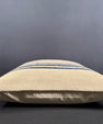 Turkish Hemp Pillow Cushion Natural Beige Blue Cushion Cover 20x20 #18189