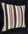 Turkish Hemp Pillow Cushion Natural Beige Brown Cushion Cover 20x20 #18142