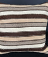 Turkish Hemp Pillow Cushion Natural Beige Brown Cushion Cover 20x20 #18142