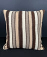 Turkish Hemp Pillow Cushion Natural Beige Brown Cushion Cover 20x20 #18142