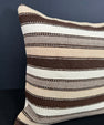 Turkish Hemp Pillow Cushion Natural Beige Brown Cushion Cover 20x20 #18161