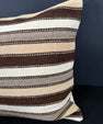 Turkish Hemp Pillow Cushion Natural Beige Brown Cushion Cover 20x20 #18161