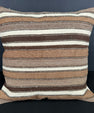 Turkish Hemp Pillow Cushion Natural Beige Brown Cushion Cover 20x20 #18144