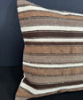 Turkish Hemp Pillow Cushion Natural Beige Brown Cushion Cover 20x20 #18144