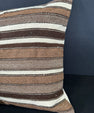 Turkish Hemp Pillow Cushion Natural Beige Brown Cushion Cover 20x20 #18144