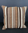Turkish Hemp Pillow Cushion Natural Beige Brown Cushion Cover 20x20 #18144