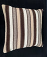 Turkish Hemp Pillow Cushion Natural Beige Brown Cushion Cover 20x20 #18159