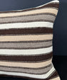 Turkish Hemp Pillow Cushion Natural Beige Brown Cushion Cover 20x20 #18159