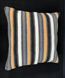 Turkish Hemp Pillow Cushion Natural Beige Black Cushion Cover 20x20 #18143