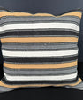 Turkish Hemp Pillow Cushion Natural Beige Black Cushion Cover 20x20 #18143