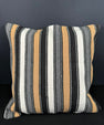 Turkish Hemp Pillow Cushion Natural Beige Black Cushion Cover 20x20 #18143