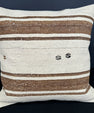 Turkish Hemp Pillow Cushion Natural Beige Brown Cushion Cover 20x20 #18154