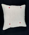 Turkish Hemp Pillow Cushion Natural Beige Red Cushion Cover 20x20 #18177