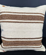 Turkish Hemp Pillow Cushion Natural Beige Brown Cushion Cover 20x20 #18155