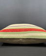 Turkish Hemp Pillow Cushion Natural Beige Red Cushion Cover 20x20 #18153