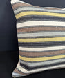 Turkish Hemp Pillow Cushion Natural Beige Brown Cushion Cover 20x20 #18165