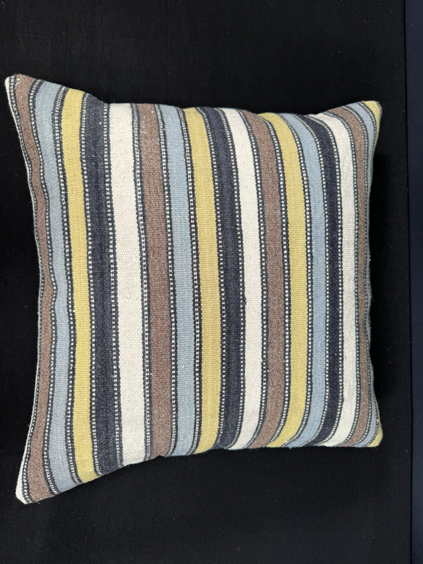 Turkish Hemp Pillow Cushion Natural Beige Brown Cushion Cover 20x20 #18148