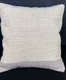 Turkish Hemp Pillow Cushion Natural Beige SkyBlue Cushion Cover 20x20 #18191
