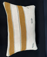 Turkish Hemp Pillow Cushion Natural Beige Brown Cushion Cover 16x24 #18136