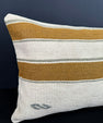 Turkish Hemp Pillow Cushion Natural Beige Brown Cushion Cover 16x24 #18136