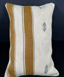 Turkish Hemp Pillow Cushion Natural Beige Brown Cushion Cover 16x24 #18136