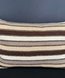 Turkish Hemp Pillow Cushion Natural Beige Brown Cushion Cover 16x24 #18121