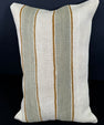 Turkish Hemp Pillow Cushion Natural Beige Sage Green Cushion Cover 16x24 #18101