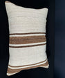 Turkish Hemp Pillow Cushion Natural Beige Brown Cushion Cover 16x24 #18117