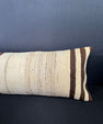 Turkish Hemp Pillow Cushion Natural Beige Brown Cushion Cover 12x46 #30297