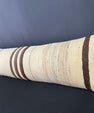 Turkish Hemp Pillow Cushion Natural Beige Brown Cushion Cover 12x46 #30297