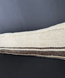 Turkish Hemp Pillow Cushion Natural Beige Brown Cushion Cover 12x46 #30308