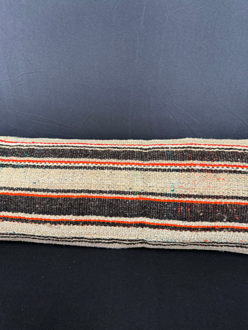 Turkish Hemp Pillow Cushion Natural Beige Brown Cushion Cover 12x46 #30298