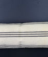 Turkish Hemp Pillow Cushion Natural Beige Gray Cushion Cover 12x46 #30294