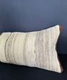 Turkish Hemp Pillow Cushion Natural Beige Brown Cushion Cover 12x46 #30301